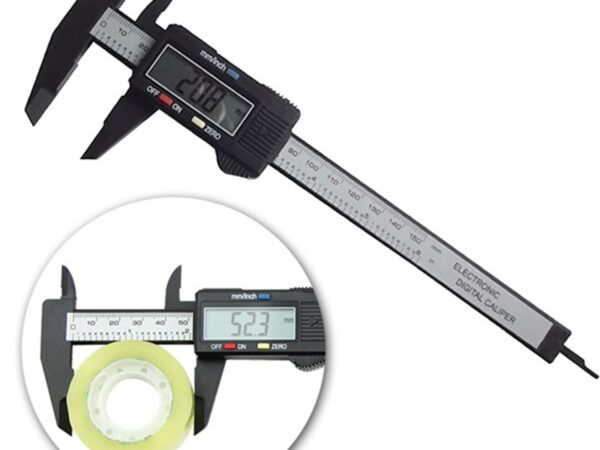 Дигитален шублер с Цифров LCD дисплей, 0-150mm / 0-6 инча