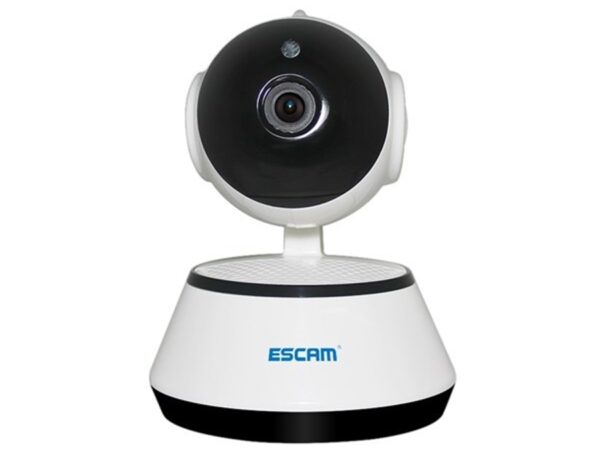 Безжична охранителна IP камера ESCAM G10 HD, WiFi, 720P, Бебефон, 355° завъртане