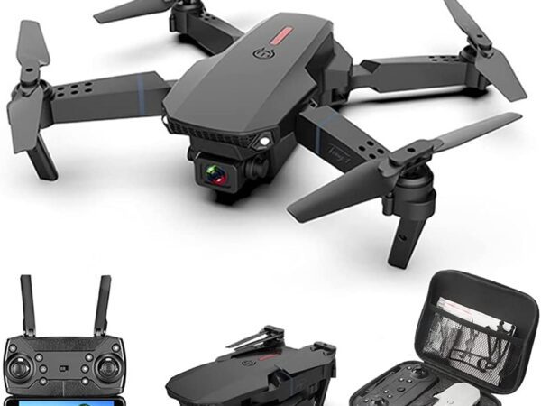 Сгъваем дрон AUSEK E88 Pro, 2 камери, WIFI, FPV, 3D flip