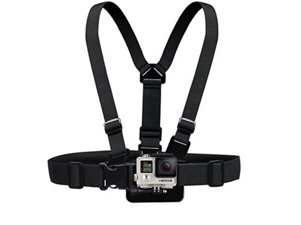 Универсална стойка за гърди GoPlus за захващане на екшън камери