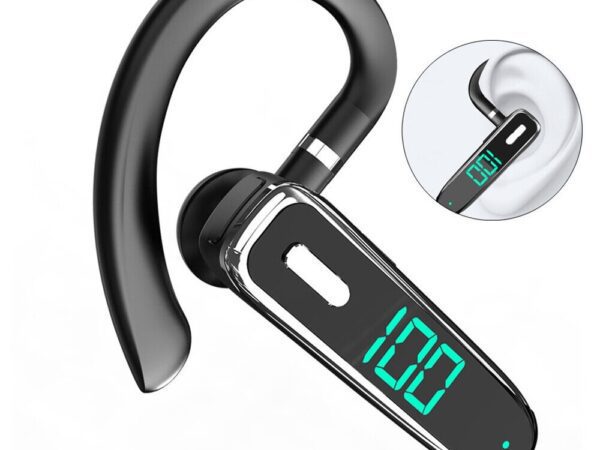 Хендсфри бизнес слушалка К50 с Bluetooth 5.3 и LED цифров дисплей, Работа с две устройства